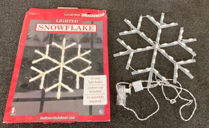 (10) Snowflake Lights