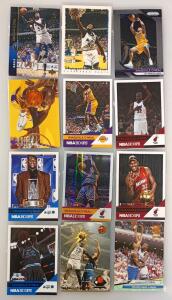 (12) Shaquille O'Neal Basketball Card Lot &ndash; Upper Deck, Fleer Ultra Rookie, Panini Prizm, NBA Hoops
