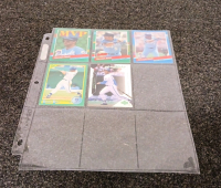 Page with (5) George Brett Baseball Cards