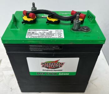 Interstate GC2-XHD-UT 6V 232Ah Deep Cycle Flooded Lead-Acid Battery Extreme, GC2 Size