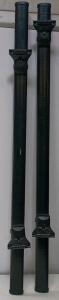 Yakima RoundBar Roof Rack Crossbars, Pair, SKS Locking Feet, Black, Universal Fit