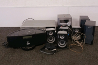 Assorted Speakers and Stereo Equipment