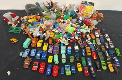 Large Toy Car & Plush &ndash; Hot Wheels, Matchbox, Disney Cars, Beanie Babies, McDonalds