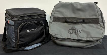 Ozark Trail Soft Cooler And Outcast Gear Bag, Insulated With Shoulder & Carry Handles