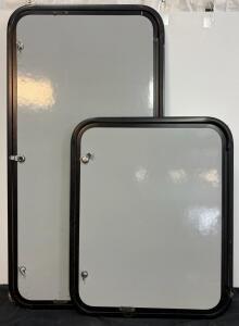 Jayco RV Storage Compartment Doors 30"x24" & 48"x24" OEM Lippert Insulated, Cam Lock
