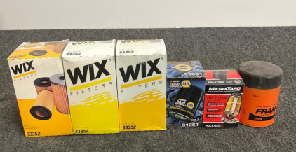 Oil And Fuel Filters For Classic GM/Chrysler: FRAM PH5, WIX 33352, NAPA 91361, MicroGard