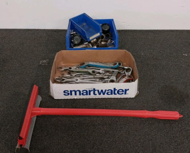 Mechanics Hand Tools, Sockets, Ratchets, AEM Boost & AFR Gauges, Squeegee, Storage Bins