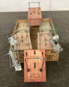 Wood Gopher Traps