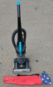 Bissell PowerForce Helix 3313 Upright Vacuum Cleaner, 8A, 23' Cord, 12 lbs, Bagless and Tent Poles and Stakes