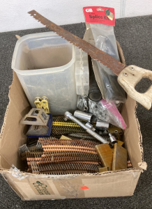 Assorted Nails, Staples And More
