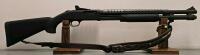 Mossberg 590 12 Gauge Pump Shotgun, 20" Barrel, Ghost Ring Sights, Hogue Forend, Side Saddle