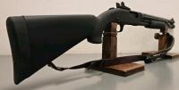 Mossberg 590 12 Gauge Pump Shotgun, 20" Barrel, Ghost Ring Sights, Hogue Forend, Side Saddle - 2