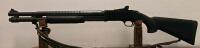 Mossberg 590 12 Gauge Pump Shotgun, 20" Barrel, Ghost Ring Sights, Hogue Forend, Side Saddle - 4