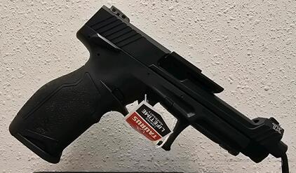 Taurus TX22 .22 LR Semi-Automatic Pistol, 16+1 Capacity, 4.1" Barrel, Threaded, Rail