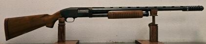 J.C. Higgins Model 20 12 Gauge Pump Shotgun, 2 3/4" Chamber, 28" Barrel, Muzzle Brake, Vent Rib