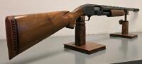J.C. Higgins Model 20 12 Gauge Pump Shotgun, 2 3/4" Chamber, 28" Barrel, Muzzle Brake, Vent Rib - 2