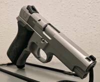 Smith & Wesson 5946 9MM DAO Stainless, 4" Barrel, 2 Magazines, Case, Serial TVS7342 - 6