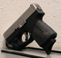 Kahr CM40 .40 S&W Pistol, Stainless Slide, 3 Extra Mags, LaserMax Laser, Serial JN9601 - 3