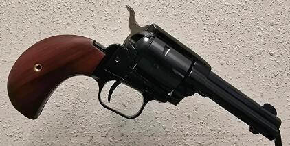 Heritage Rough Rider RR22MB3BH Revolver, .22 LR/.22 WMR, 3.5" Barrel, Bird Head Grip