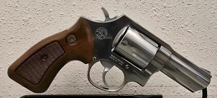 Taurus Model 431 .44 Special Stainless 3" Double-Action Revolver, Wood Grips, Serial LE622837