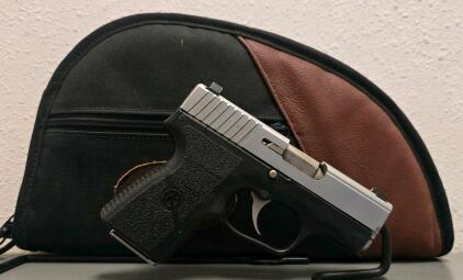 Kahr PM9 9MM Semi-Auto Pistol, Stainless/Polymer, DAO, VA9356, 3.1" Barrel, Carry Pouch