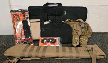 Tactical Gear & Range Accessories (Pouches, Cases, Gloves, Eyewear)