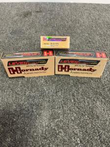 Hornady Leverevolution 30-30 WIN 160Gr FTX Ammunition, 3 Boxes, 60 Rounds, #82730