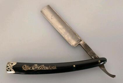 Otto Deutsch "Hans" 5/8" Straight Razor, Solingen Germany, Original Box
