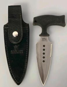 Blackjack Knives Highland Dirk II BJ-171 Fixed Blade Push Dagger With Leather Sheath