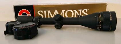 Simmons Whitetail Classic WTC17 4-12x44MM AO Riflescope, 1" Tube, BlackGranite, Boxed, Caps