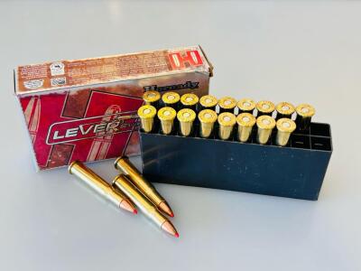 Hornady LEVERevolution .30-30 Win 160Gr FTX, 20-Round Box, Muzzle Velocity 2400 fps