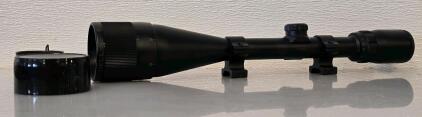 Bushnell Banner 6-18x50 AO Rifle Scope, Multi-X Reticle, Adjustable Objective, Dovetail Mounts