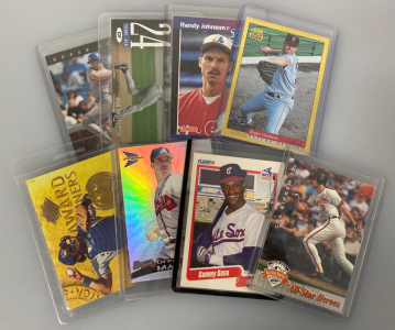 (8) Baseball Cards