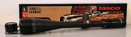 Tasco Target/Varmint 6-24x42MM Riflescope, Mil-Dot Reticle, Matte Black Finish