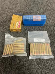 Mixed Lot .30-30 Winchester Ammo - Federal 170gr, HSM 150gr, 72 Rounds, Factory & Bulk