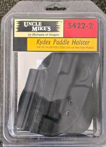 Uncle Mike's Kydex Paddle Holster 5422-2 for SIG SAUER P220/P226, Left Hand, Black