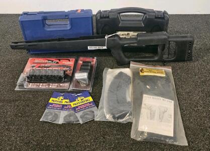 Smith & Wesson Stock, Mossberg Spacers, Safariland Holster, Pistol Cases Accessory Kit