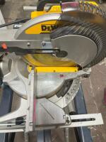 DeWalt 12" Sliding Compound Miter Saw w/ Kobalt Rolling Stand, 15A Motor, Dust Bag- item has been tested and works well. - 8