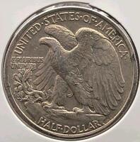 1939 AU Walking Liberty Half Dollar - 4