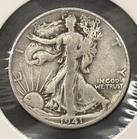 1941-S Walking Liberty Half Dollar &ndash; 90% Silver, San Francisco Mint - 3