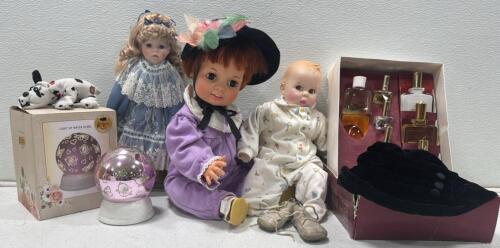 Seymour Mann PS-56BL Collectible Porcelain Doll, c.1984 in Original Box
