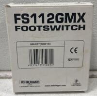 Behringer FS112GMX Dual Footswitch for V-Tone Amplifiers with Original Box - 4