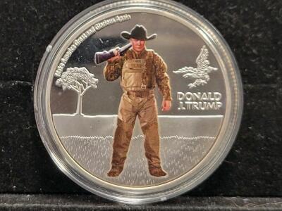 "TRUMP" 47th President Coin, "Make America Great & Glorious Again"