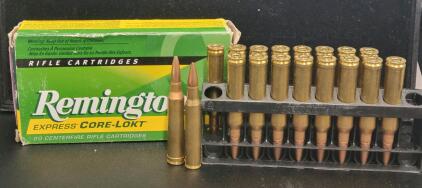 Remington Express Core-Lokt 7mm Rem Mag 150gr, Box of 20, Mixed w/ (1) .30-06 Springfield