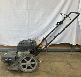 Craftsman 22" Walk-Behind Wheeled String Trimmer, Briggs & Stratton 190cc 6.75 Torque Gas Engine. Tested for compression.