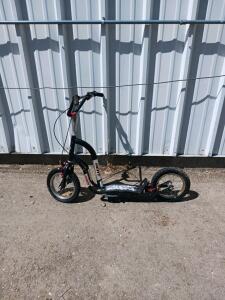 HENT Kick Scooter, 12" Pneumatic Tires, Steel Frame, Front & Rear V-Brakes, BMX-Style Bars