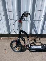 HENT Kick Scooter, 12" Pneumatic Tires, Steel Frame, Front & Rear V-Brakes, BMX-Style Bars - 2