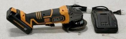 Motorhead Grinder and Battery and Battery Charger (Turns On)