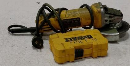 DeWalt Grinder (Turns On) and DeWalt Drill Bits