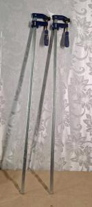 (2) 36" IRWIN 100 Series Bar Clamps